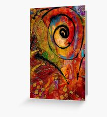 An Artist in Wonderland Greeting Card