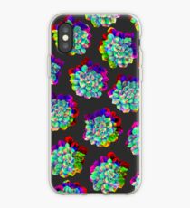 Vinilo o funda para iPhone Suculentas Glitched