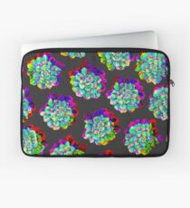 Glitched Succulents Laptop Sleeve