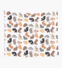 Katzen und Katzen und Katzen Wandbehang