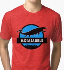Jurassic World: Mosasaurus Tri-blend T-Shirt
