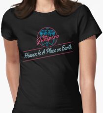 Camiseta entallada para mujer San Junipero - El cielo es un lugar en la tierra