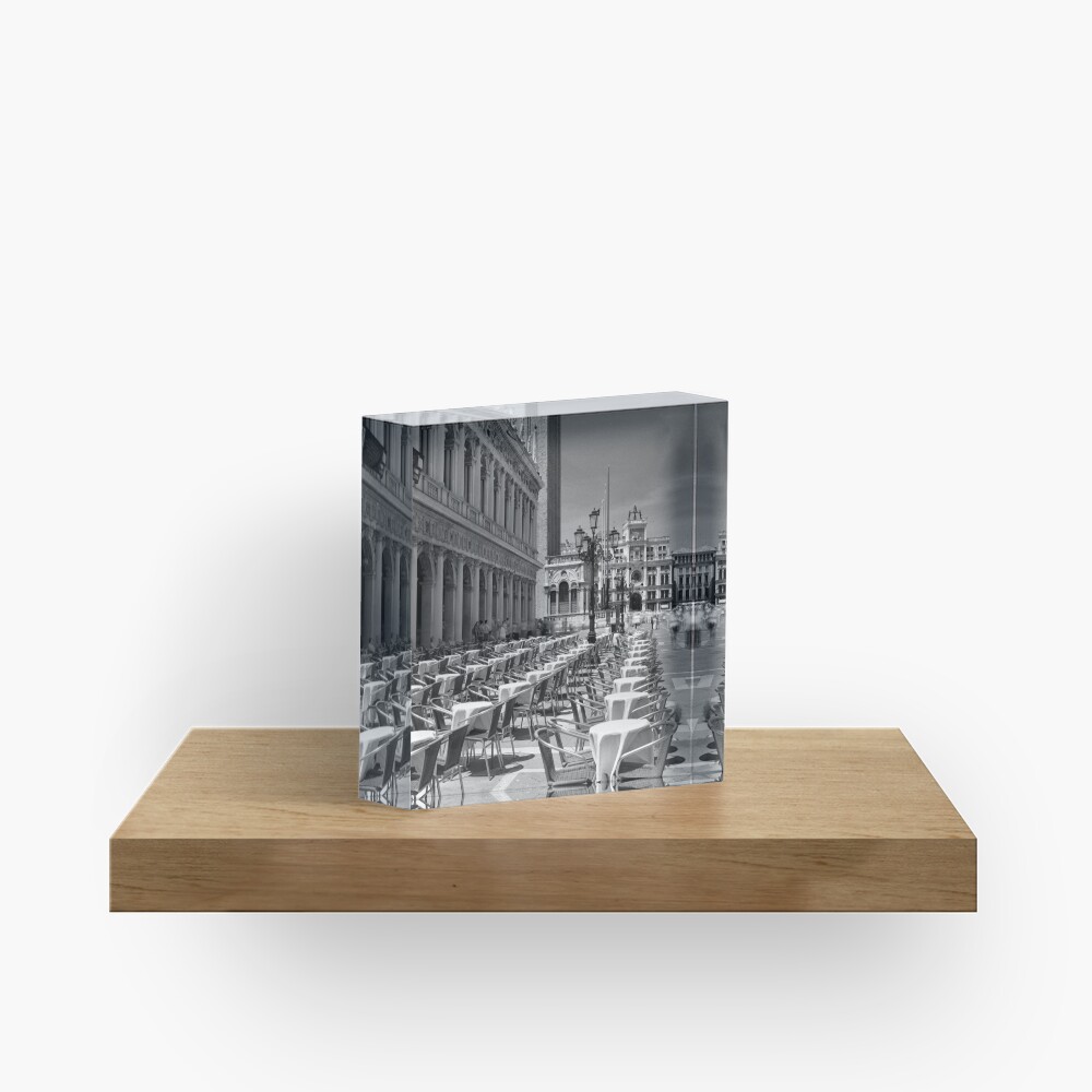 Piazzetta San Marco, Venice Acrylic Block