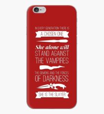 Buffy the Vampire Slayer - Chosen One iPhone Case