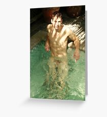 Getting Hot Greeting Card
