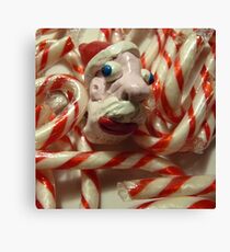 Santa Claus of Fimo Canvas Print