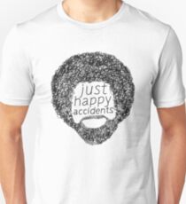 Bob Ross - Just Happy Accidents Face Unisex T-Shirt