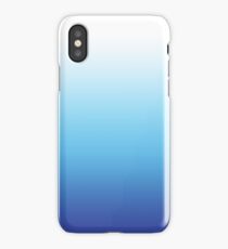 Blue Dip Dye - Ocean Blue Ombre iPhone Case