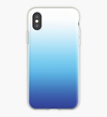 Blue Dip Dye - Ocean Blue Ombre iPhone Case
