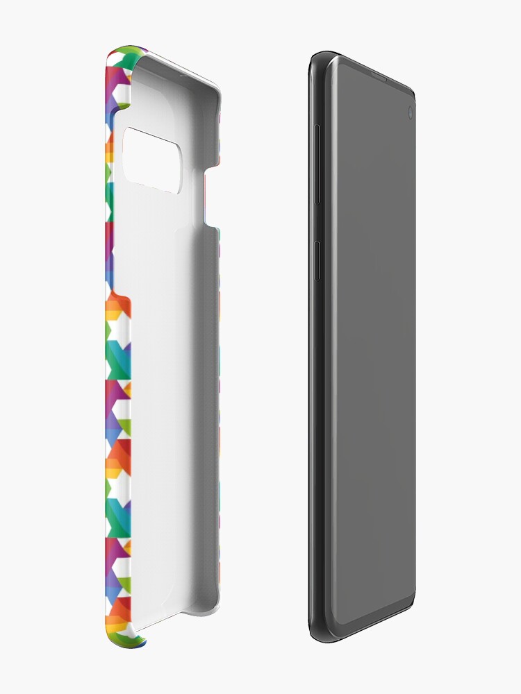 Alternate view of Rainbow Star Pattern Case & Skin for Samsung Galaxy