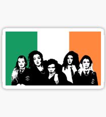 Derry Girls Irish Flag Sticker