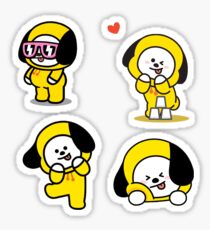 Jimin Chimmy Bts Stickers | Redbubble