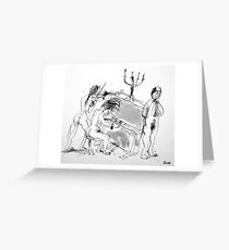 music trio Greeting Card