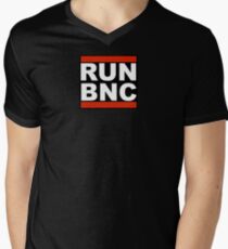 RUN BNC Men's V-Neck T-Shirt
