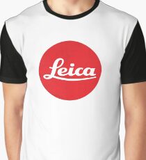 Leica Logo Grafik T-Shirt