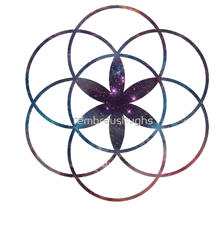 Seed Of Life Posters By Rembraushughs Redbubble   Flat,800x800,070,f.u3 