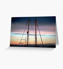 Masts Greeting Card