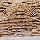 Toledo, old, brick, architecture, pattern, rough, dirty, concrete by znamenski
