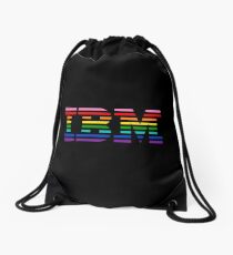 Rainbow IBM merchands Drawstring Bag