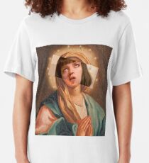 Camiseta ajustada Virgen mia