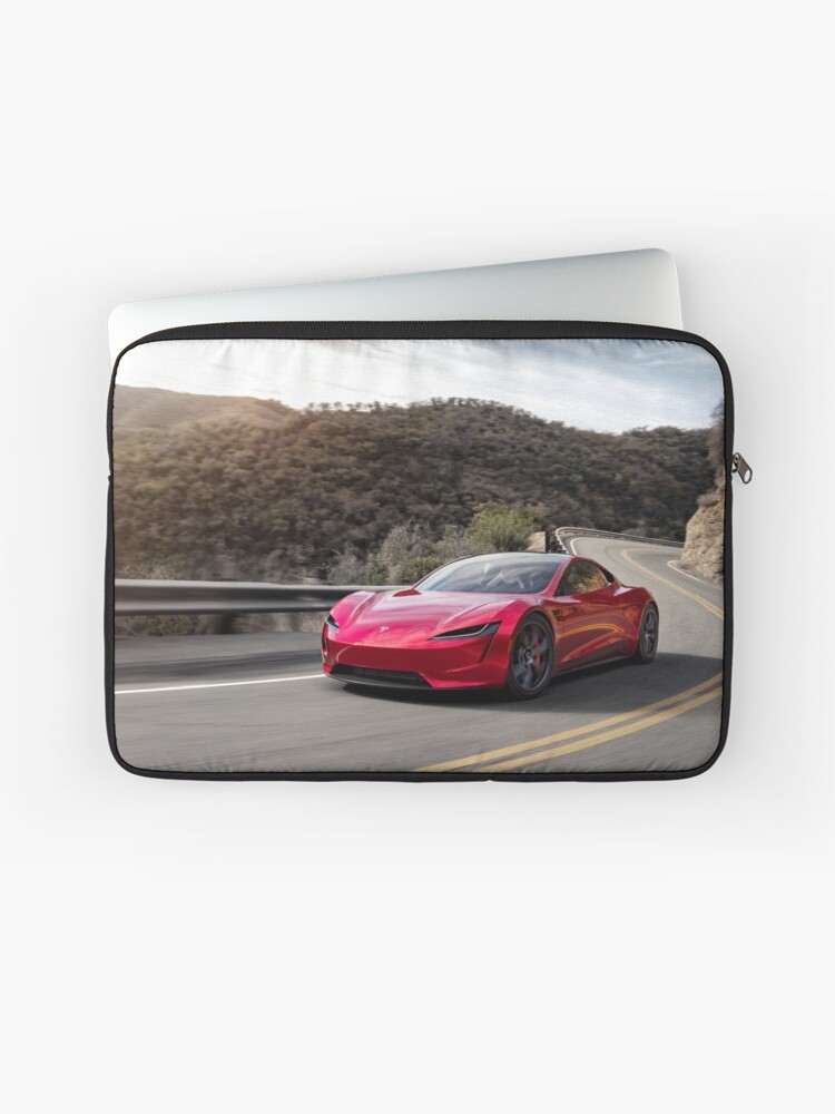 Tesla Roadster 2020 On The Road 1 Laptop Sleeve