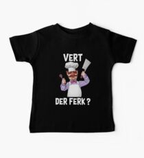 Swedish chef vert der ferk shirt Baby Tee