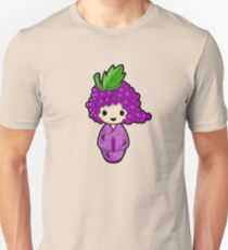 Grape Kokeshi Doll Unisex T-Shirt