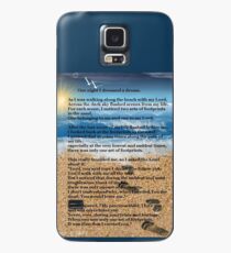 Fußabdrücke im Sand Hülle & Skin für Samsung Galaxy