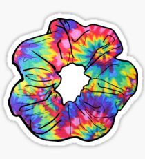 Tie Dye Scrunchie Sticker