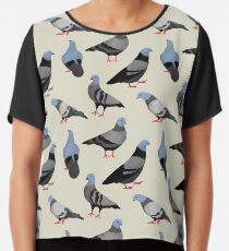 Design 33 - Die Tauben Chiffontop