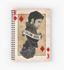 King of Diamonds: Captain Hook Spiral Notebook