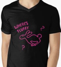 Where's Fluffy Men's V-Neck T-Shirt