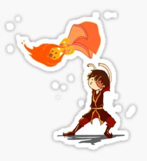 Fire Benders can Bend hot People Sticker