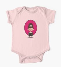 Audrey Hepburn Baby Body Kurzarm
