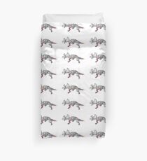 Psycho Dino Duvet Cover