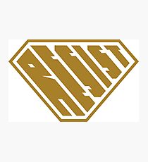 Resist SuperEmpowered (Gold) Photographic Print