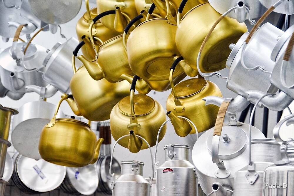 "Doha Kettles" by KasiaD Redbubble