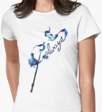 Always magic wand spell (blue) Women's Fitted T-Shirt