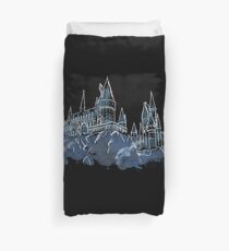 Magic castle blue Duvet Cover