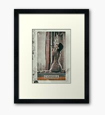 Cuban Cigar & Sexy lady Framed Print