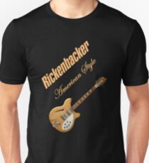 Rickenbacker Natural 12s American Style Unisex T-Shirt