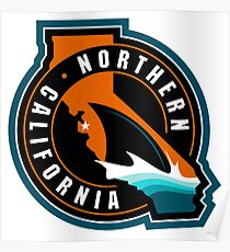 Nordkalifornien Poster