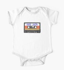 80s MIX - Music Cassete Tape One Piece - Short Sleeve