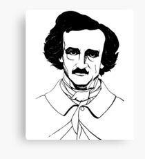 Edgar Allen Poe Leinwanddruck
