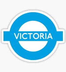 Victoria Line - London Underground Roundel Sticker