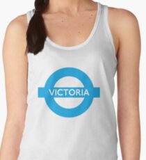 Victoria Line - London Underground Roundel Women's Tank Top