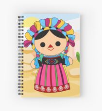 Maria 3 (Mexican Doll) Spiral Notebook