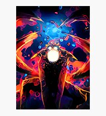 Neon 4 Tails Photographic Print