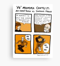Yo Momma Contest Metal Print
