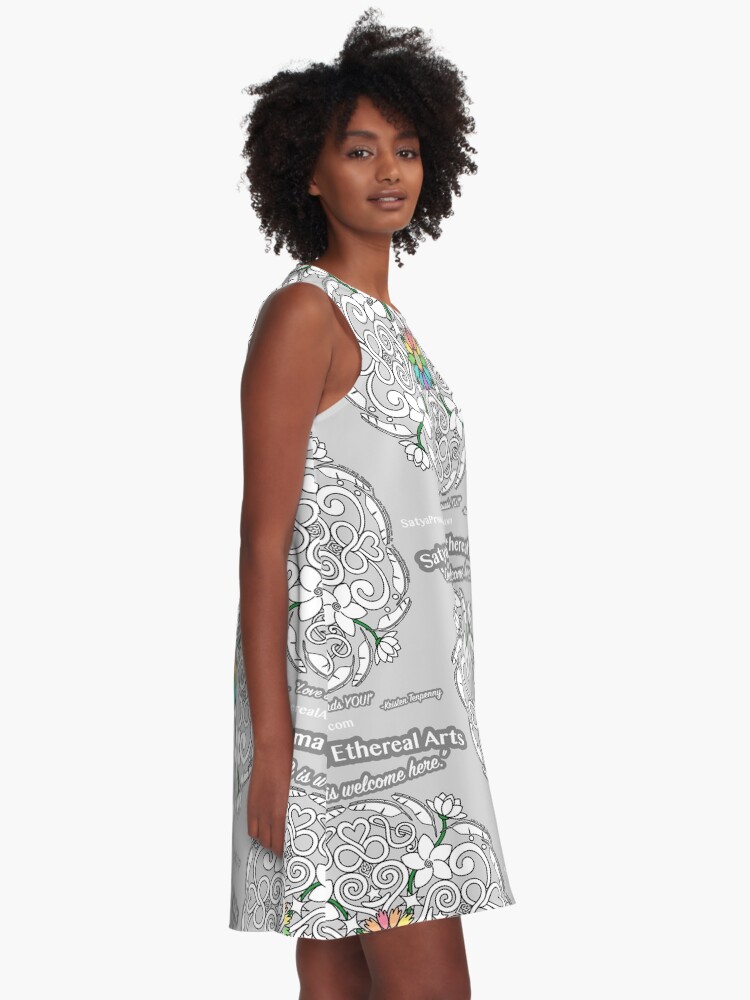Alternate view of Satya Prema Mandala A-Line Dress